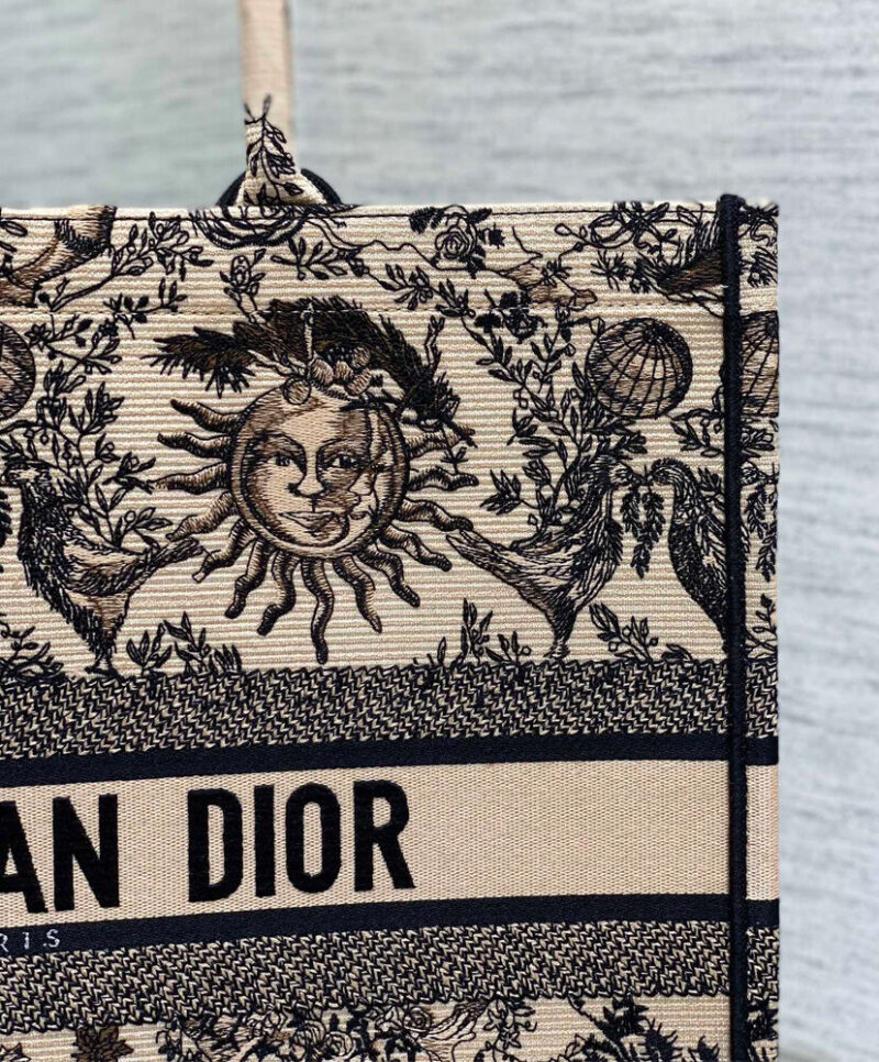 Christian Dior Large Dior Book Tote Apricot